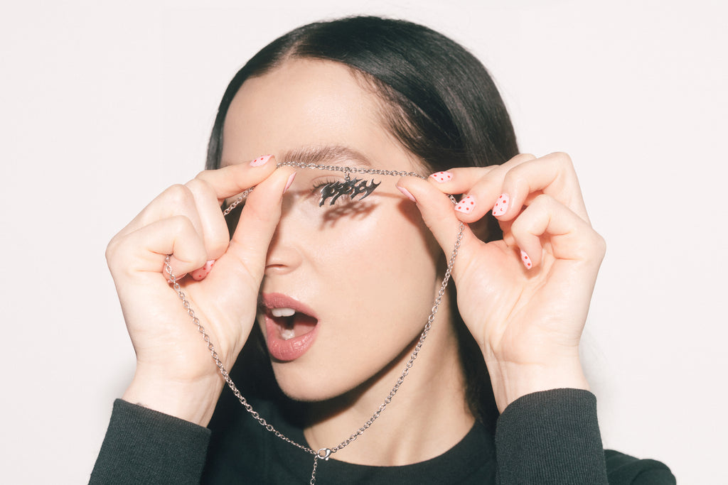 Death Metal Poppy Necklace