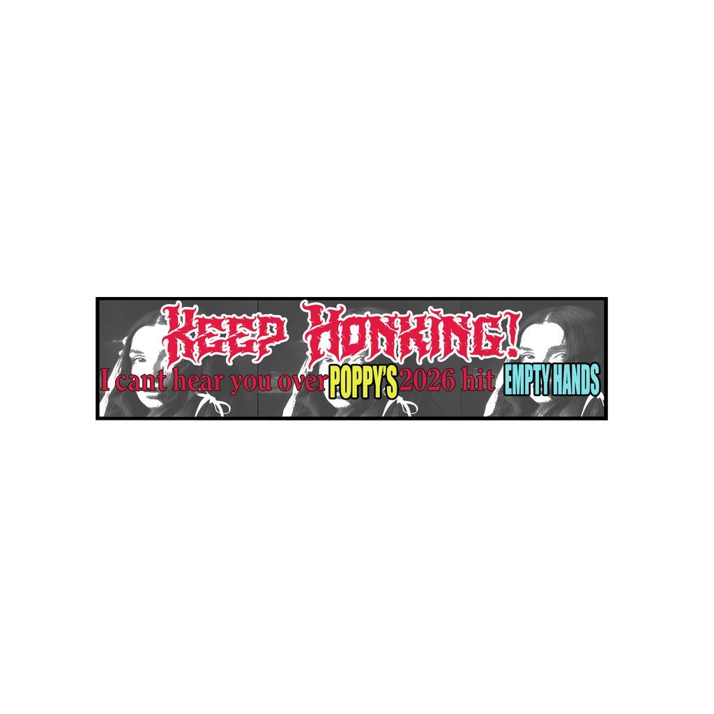 Keep Honking Bumper Sticker