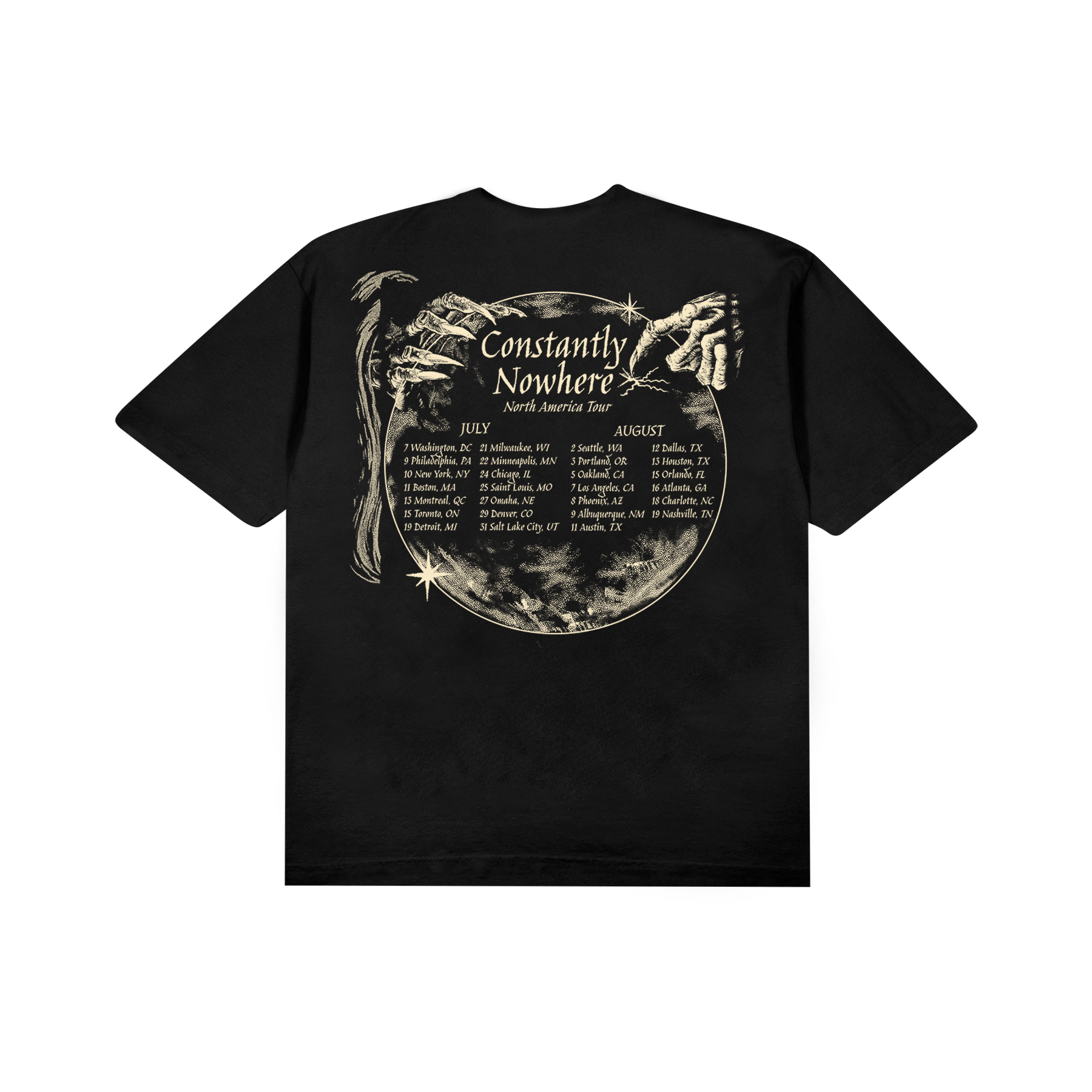 Constantly Nowhere Tour Tee
