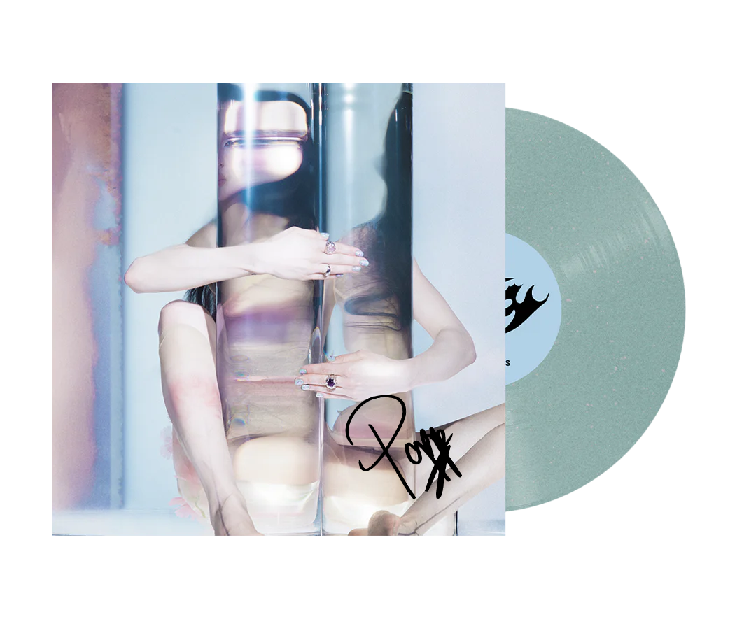 Hand-Signed Empty Hands Vinyl - Transparent Ice Blue w/ Glitter