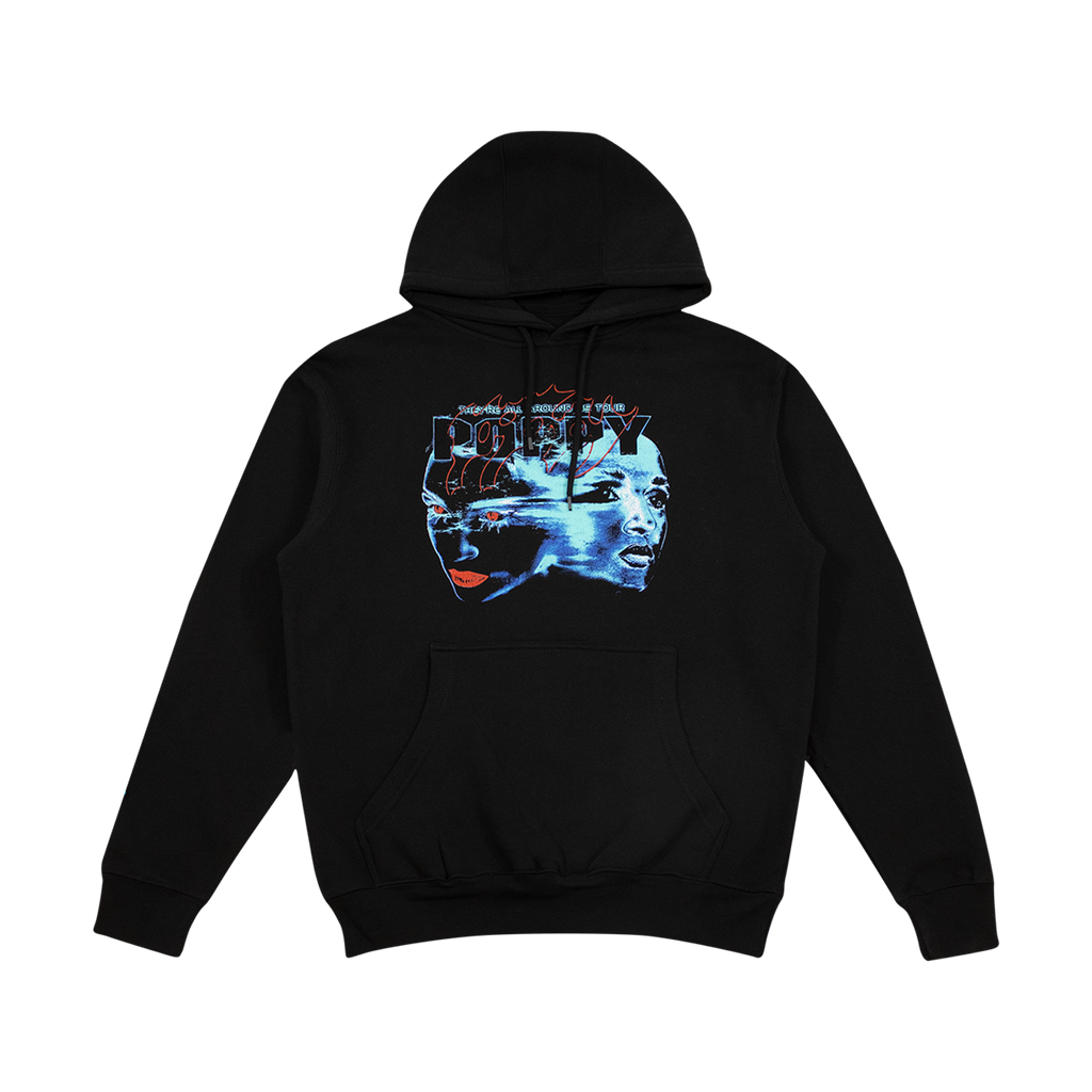 Split Poppy Hoodie