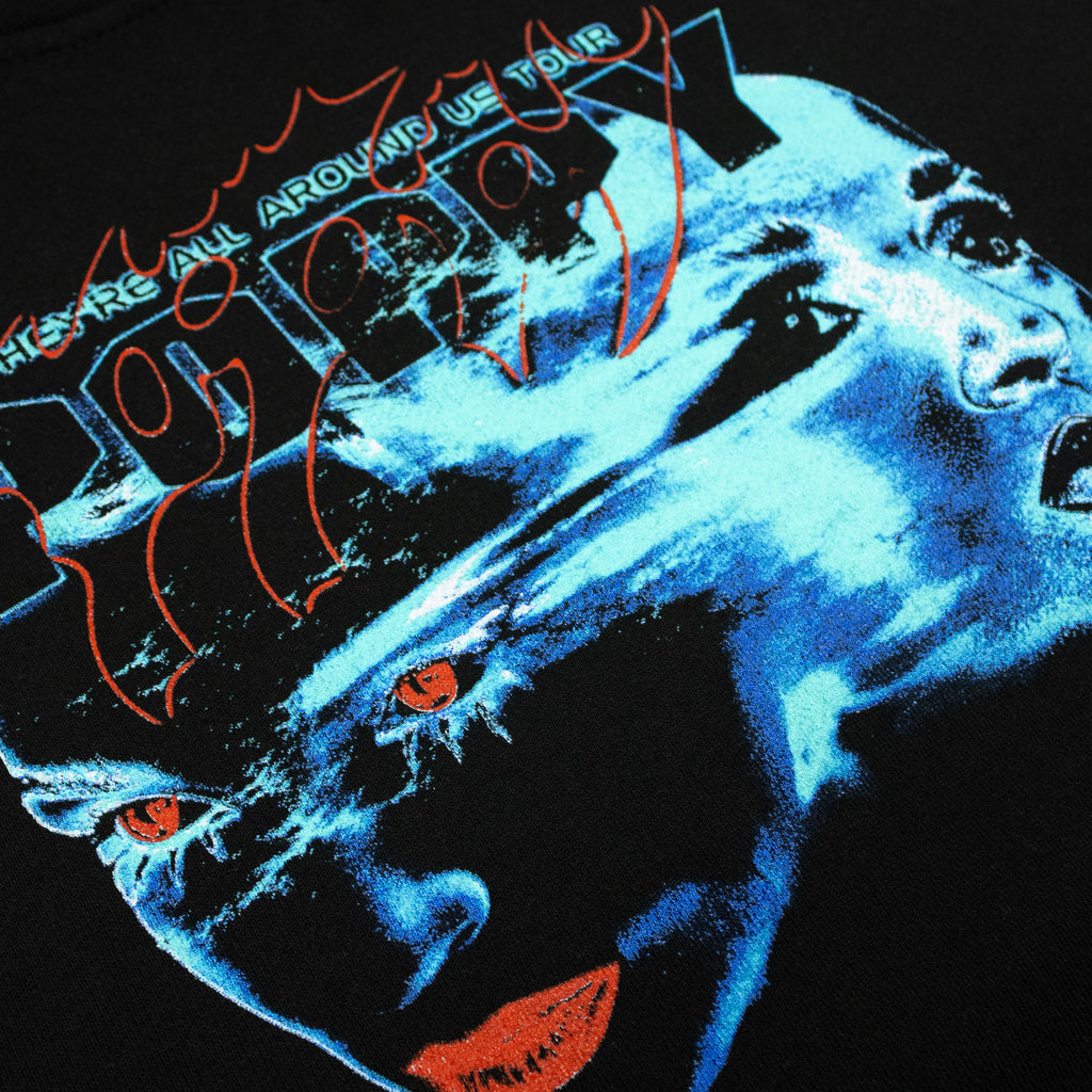 Split Poppy Hoodie